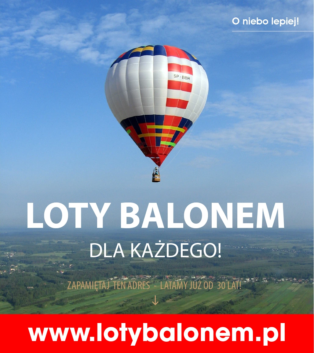loty balonem cena